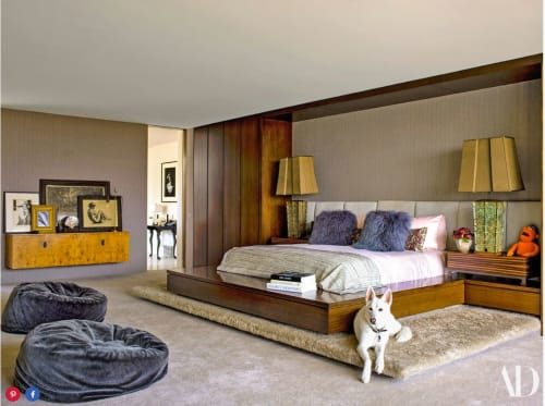 Archaic Bronze Patina Table Lamps | Lamps by Lawrence & Scott