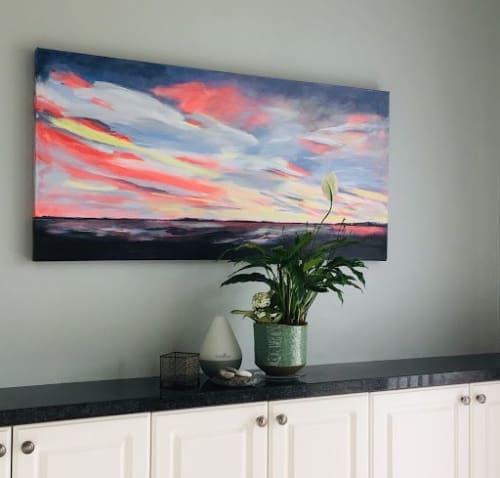 West Coast | Paintings by Connie O’Connor | Evergreen House in North Vancouver