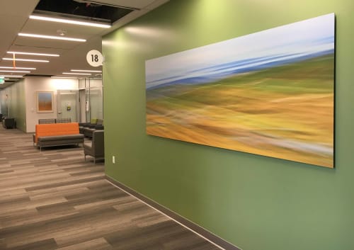 Rica Belna art, Moved Landscape | Paintings by Rica Belna | Kaiser Permanente Santa Rosa Medical Offices in Santa Rosa