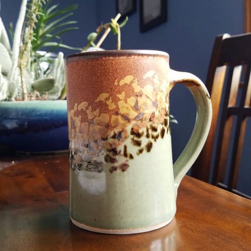 Straight Mug – Safari | Cups by Sunset Canyon Pottery