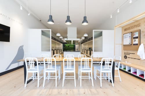 Community Table | Interior Design by ChopValue | Little Kitchen Academy in Vancouver