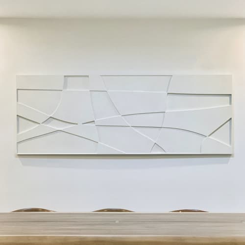 BAS Relief - Series no.2, 28"x76” | Wall Hangings by BAS ATELIER