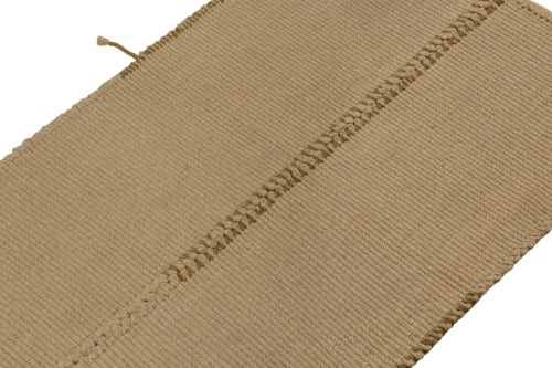 Rug & Kilim’s Custom Kilim in Beige-Brown Stripes | Rugs by Rug and Kilim