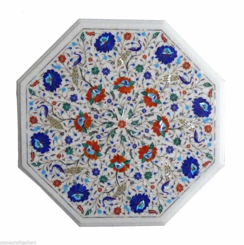 white marble table, coffee table, end table, tabletop | Tables by Innovative Home Decors