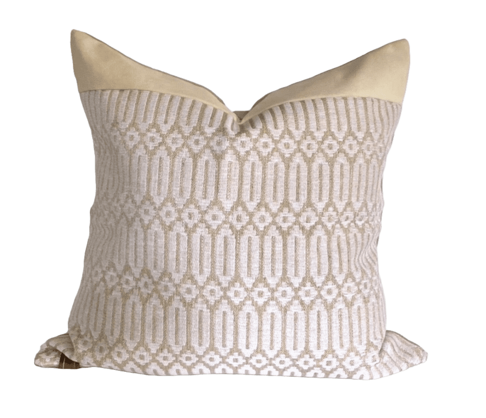 Moroccan Sand 22 x 22 Pillow by OTTOMN Wescover Pillows