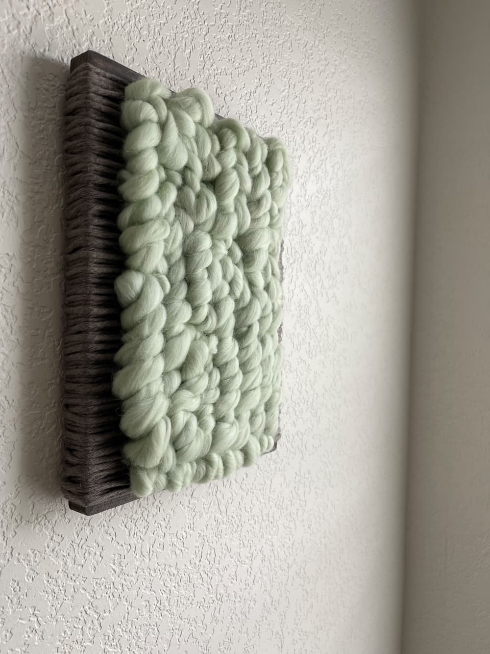 Woven Tile- Fluff Series no. 7 by Mpwovenn Fiber Art by Mindy Pantuso ...
