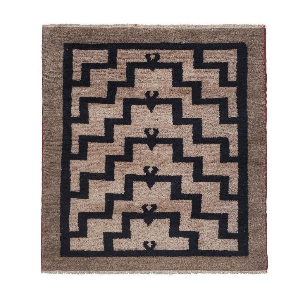 Vintage Angora Shaggy Mohair Tulu Rug 5'6'' X 5'10'' by Vintage Pillows ...
