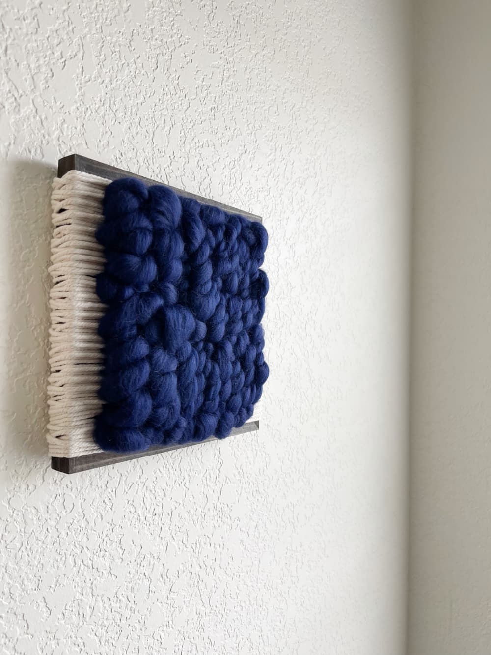 Woven Tile- Fluff Series no. 1 by Mpwovenn Fiber Art by Mindy Pantuso ...