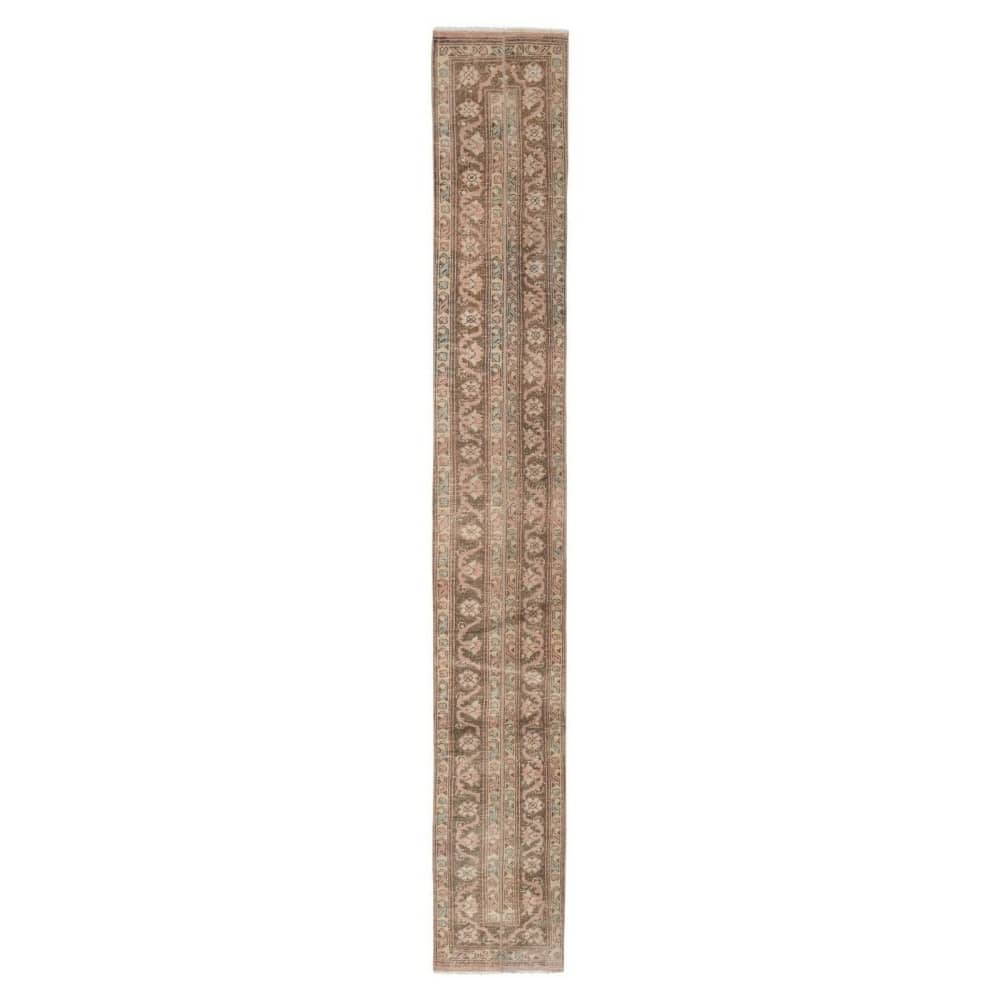 Long and Narrow Turkish Runner Rug - Bohemian Stair Carpet by Vintage ...