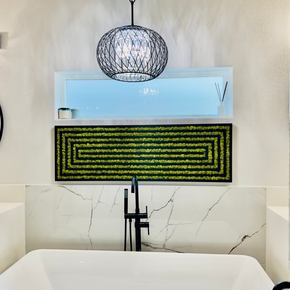 Infinity Rectangle by Moss Art Installations | Wescover Wall Hangings