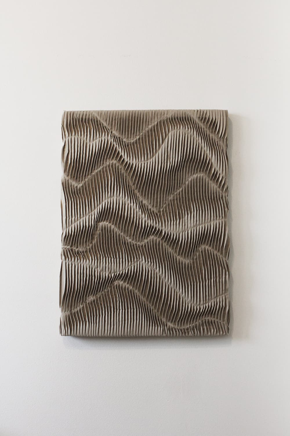 Pleated Wall Sculpture by andagain | Wescover Wall Hangings