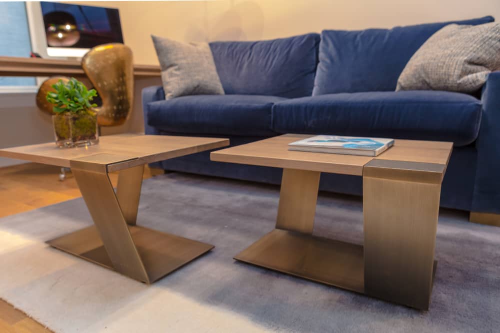 Z Side Tables by Marie Burgos Design and Collection at Private