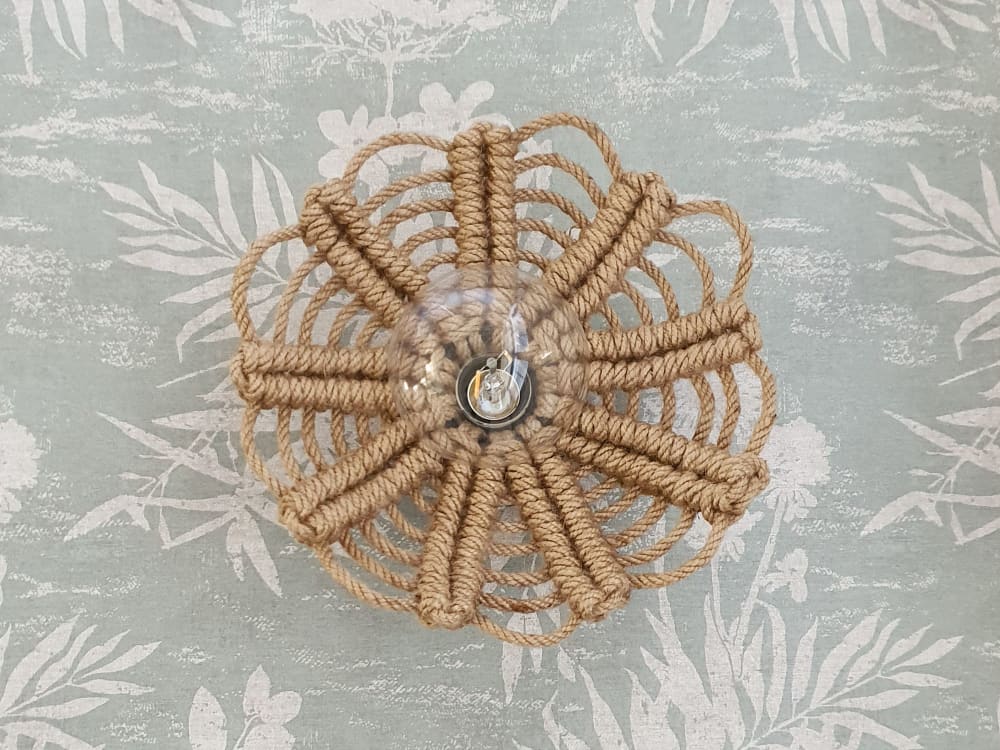 Jute Tropical Wall Sconce by Light and Fiber | Wescover Sconces