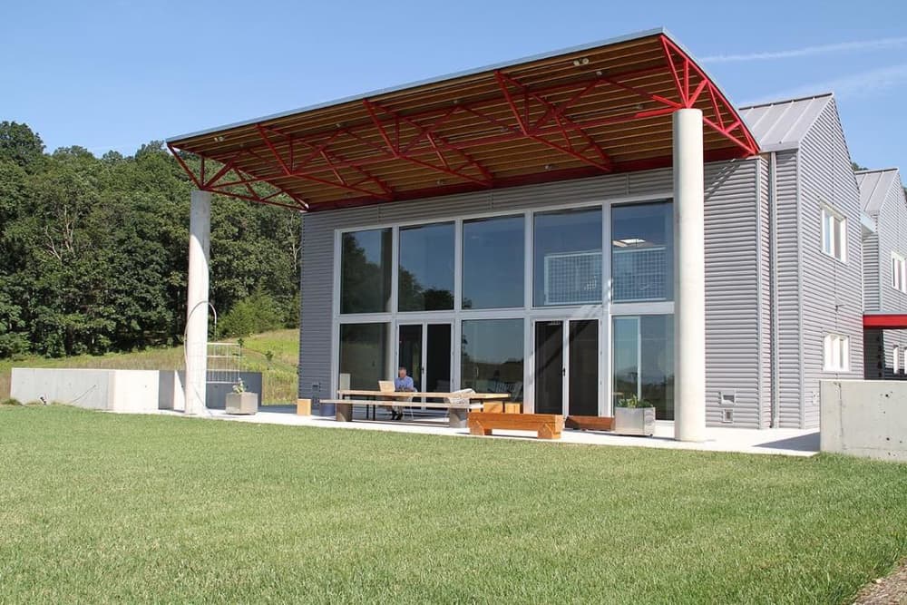 Hercules II Bench by Eugene Stoltzfus at Private Residence Keezletown