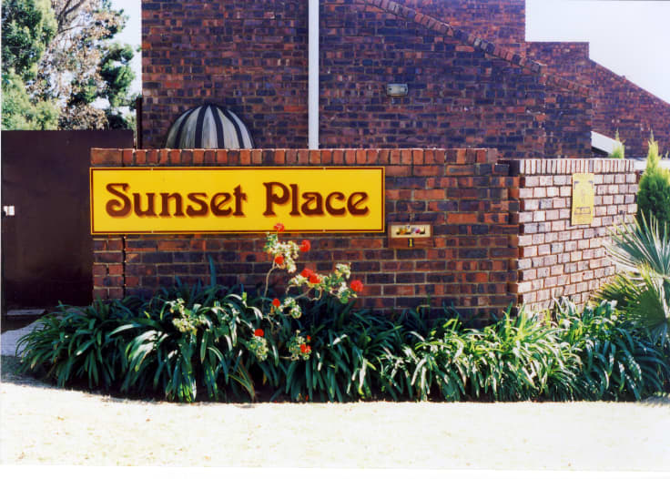 Sunset Place- Traditional Signwriting exterior sign by Mindy Designs ...
