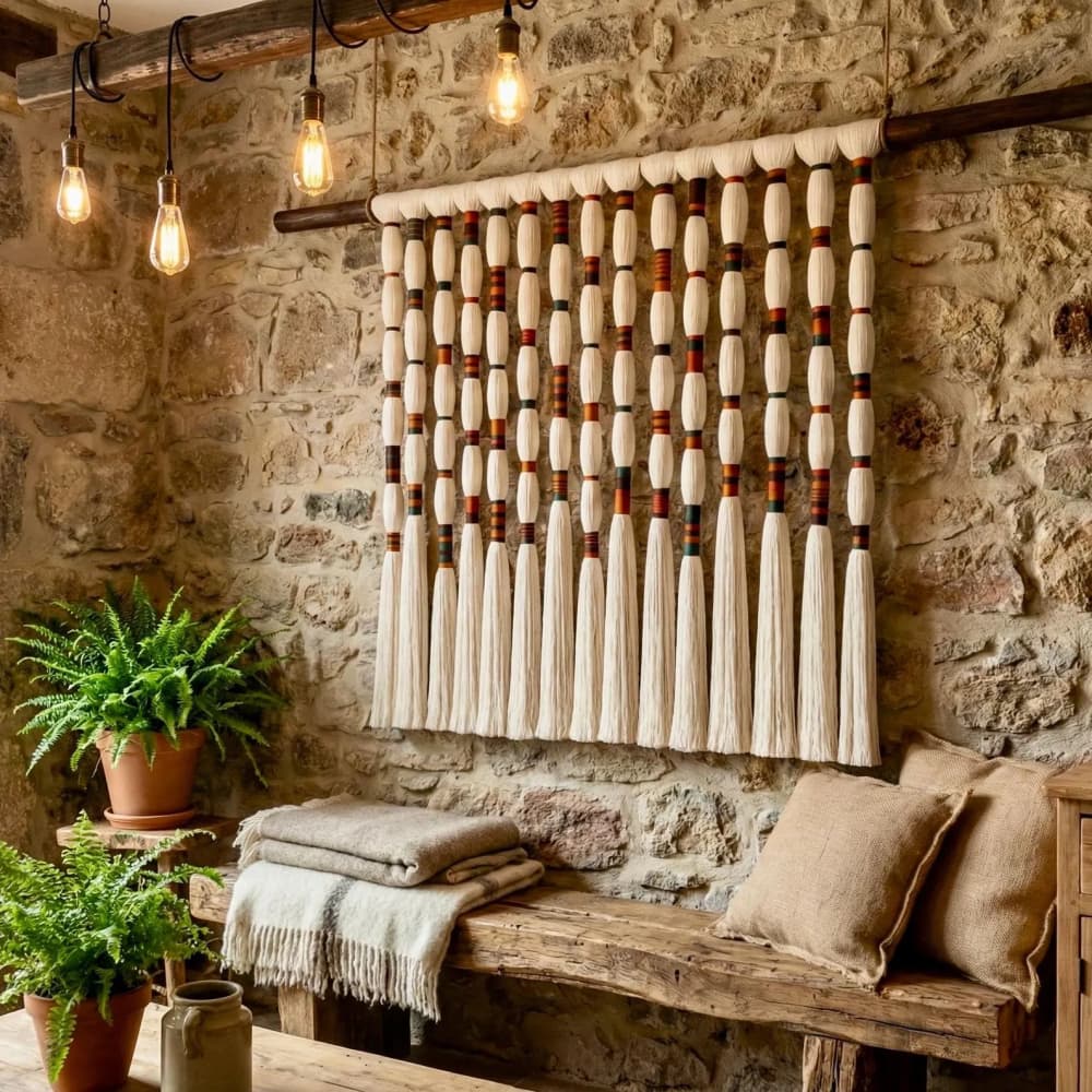 Boho woven wall hanging large wall weaving tapestry, wall we by Sarmal ...