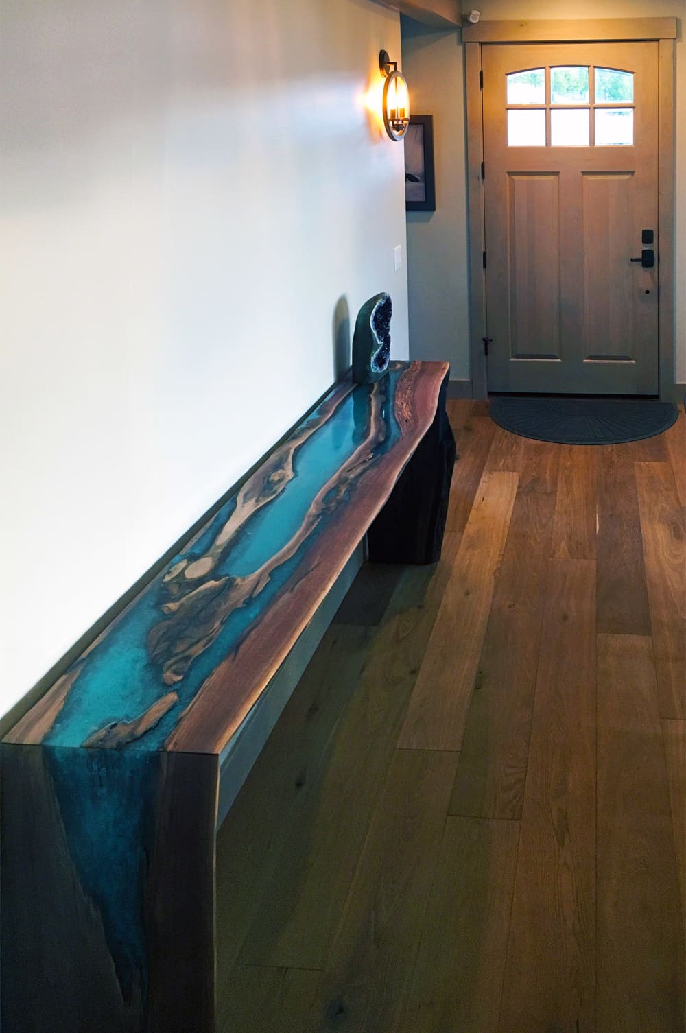 Live edge walnut dining console by Abodeacious | Wescover Tables