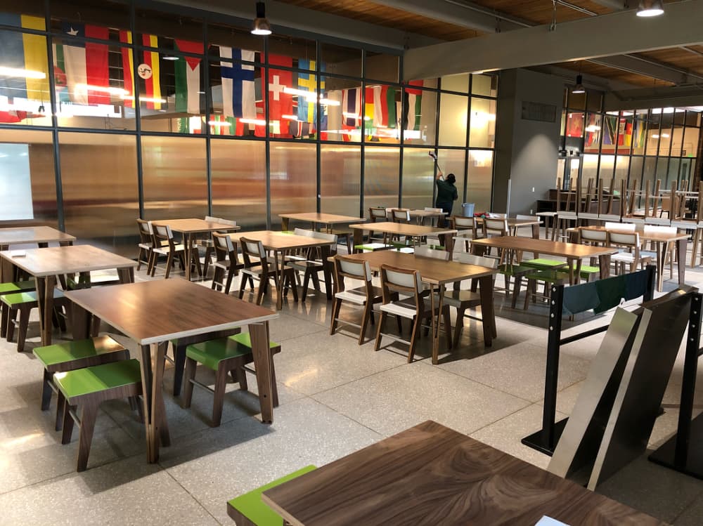 Collection of Housefish Furniture by Housefish at Corbett Hall, Fort Collins Wescover Tables