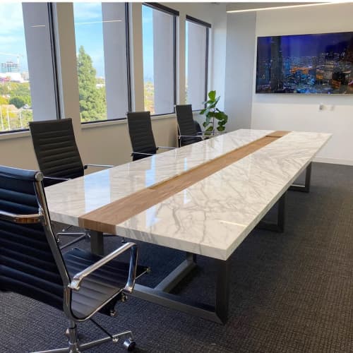 Marble Conference Table by Angel City at The Accident Guys