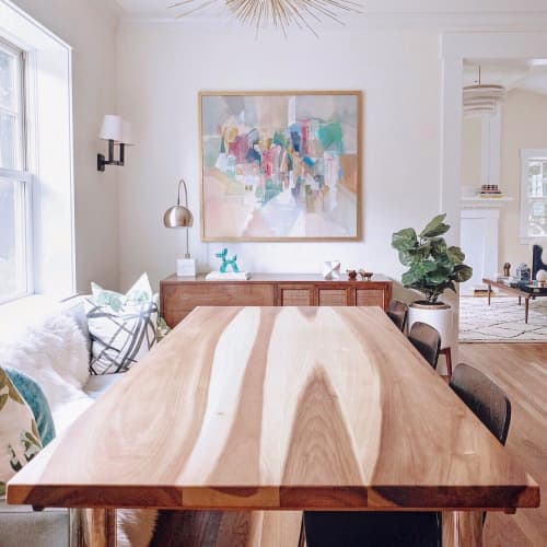 Custom Dining Table | Tables by Monkwood Studios. Item composed of wood