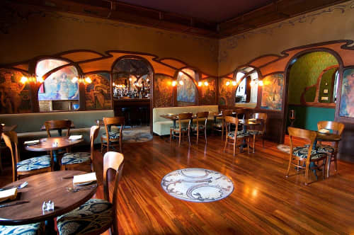 Interior Design | Interior Design by Kyla Coburn Designs | Loie Fuller's in Providence