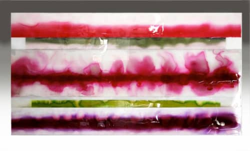 Vibrate | Paintings by Teresa Camozzi | Hard Rock Hotel - Orlando in Orlando. Item made of wood with synthetic