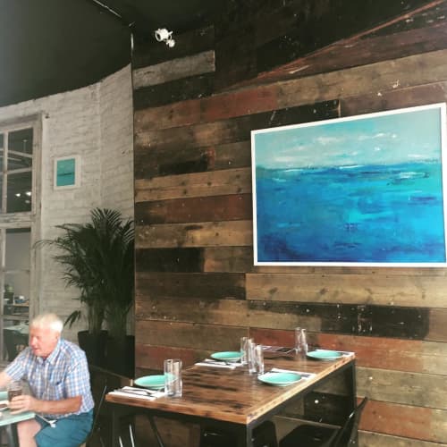 Painting | Oil And Acrylic Painting in Paintings by Eleanor McKnight | Bada in Godalming. Item composed of canvas & synthetic