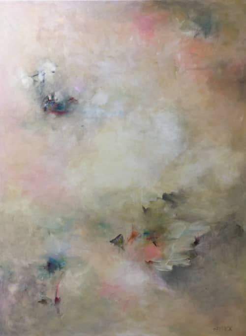 Seven | Oil And Acrylic Painting in Paintings by Julie Shunick Brown | Crespi-Hicks Estate in Dallas. Item made of synthetic