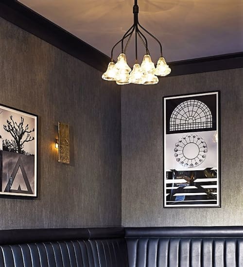 Bouquet Chandelier 7 Shades by Cleveland Art at Brass Tacks, San