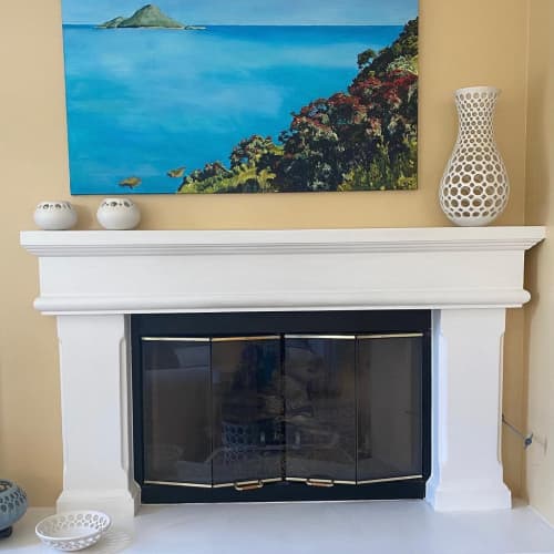 Pierced Vase | Vases & Vessels by Lynne Meade. Item made of ceramic