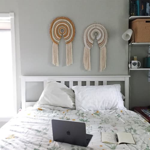Custom Tapestry | Wall Hangings by Emily Nicolaides. Item composed of wool and fiber