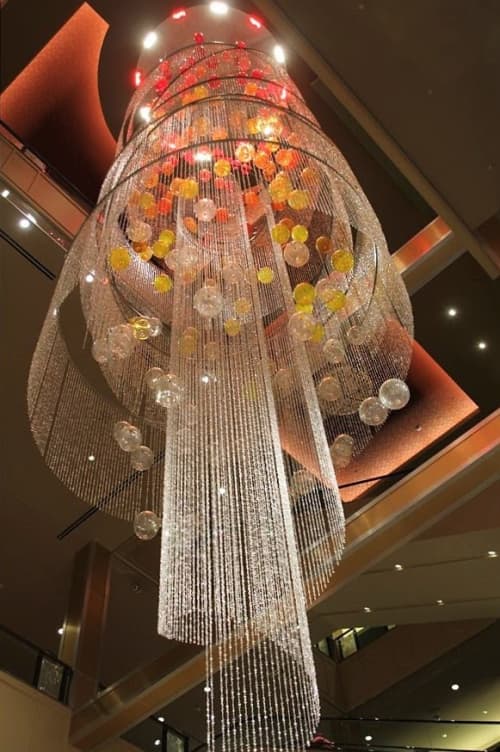 Light of Nations | Sculptures by Robert Kuster | Resorts World Casino New York City in Queens
