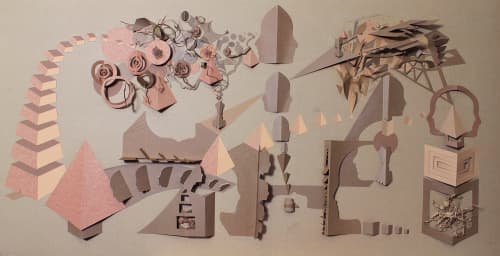 Paper Art | Paintings by Meredith Dittmar | CONTEXT Art Miami in Miami