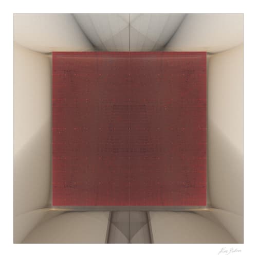 Minimal_9833 | Prints by Rica Belna | Norwegian Cruise Line - NORWEGIAN ESCAPE 693 in Miami. Item composed of paper
