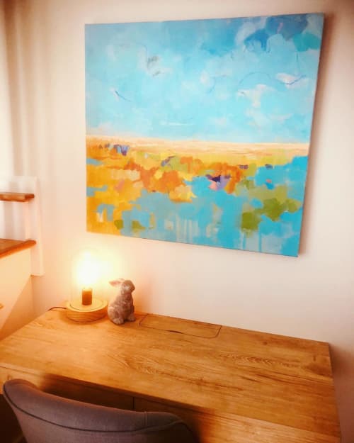 “Summer’s Song” | Oil And Acrylic Painting in Paintings by Cameron Schmitz. Item made of canvas with synthetic