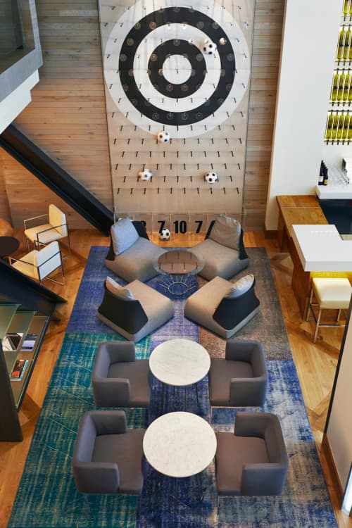 Plinko Game Board | Interior Design by Dawson Design Associates | Hotel Zetta in San Francisco