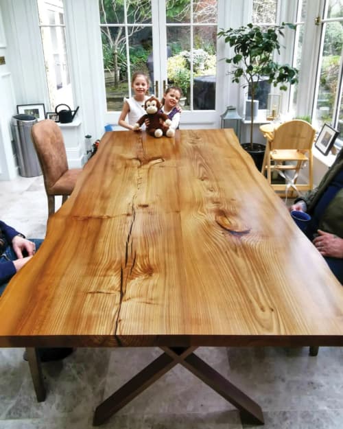 Biophilic Tables and Desks | Tables by Handmade in Brighton. Item composed of wood