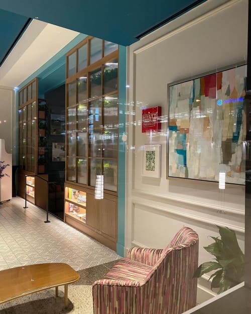 Contemporary Art | Mixed Media by LangfordArt | Hyatt Centric Downtown Nashville in Nashville. Item composed of synthetic