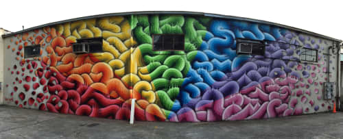 Spectrum of Pride | Street Murals by Ricky Watts | 10 Krog Street Northeast, Atlanta, GA in Atlanta