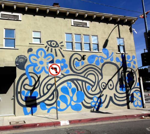 Octopus | Street Murals by Eric Junker
