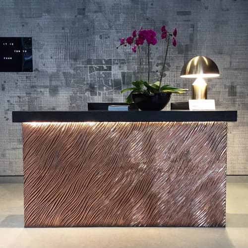 Concierge Desk by Robert Kuo Wescover Furniture
