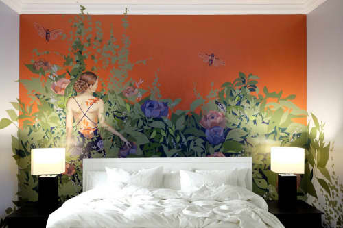 Mural By Brandin Hurley Designs At Hotel Chicago West Loop Chicago