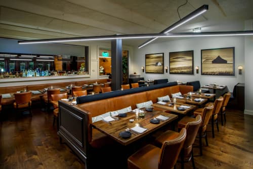 Custom Lighting | Chandeliers by CP Lighting | Eastend Restaurant in Greenwich. Item composed of metal