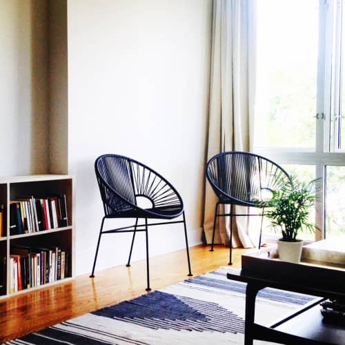 Concha Chair | Accent Chair in Chairs by Innit Designs. Item made of copper