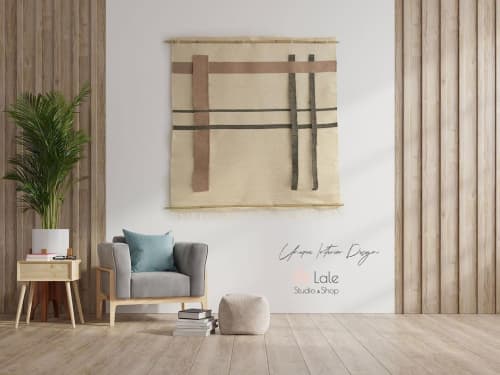 Krado - Wool Tapestry - Home Decor | Wall Hangings by Lale Studio & Shop. Item made of bamboo & fabric compatible with minimalism and contemporary style