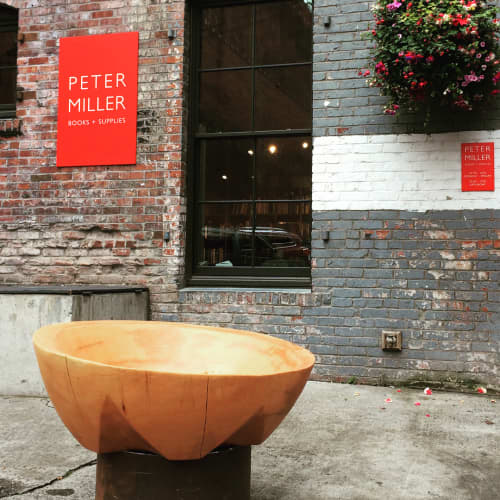 Wooden Bowl by Joel Sayre at Peter Miller Architecture And Design Books