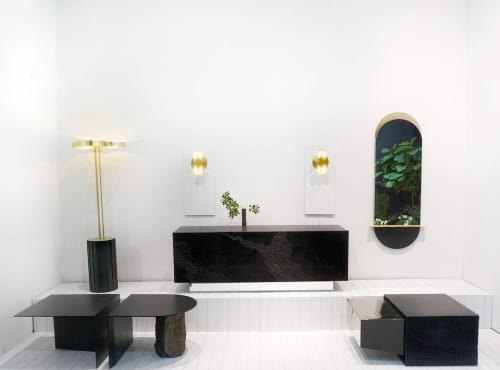 AD Design Show in NYC | Media Console in Storage by Simon Johns | The Architectural Digest Design Show in New York. Item made of wood