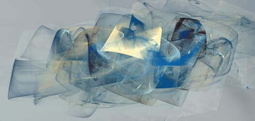 Circulation_11889 | Mixed Media by Rica Belna | Primary Residential Mortgage, Inc., 1746 18th Street, San Francisco, CA in San Francisco. Item composed of canvas