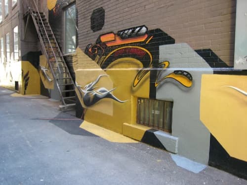 Mural | Murals by Christian Toth Art | Teeple Architects in Toronto. Item composed of synthetic