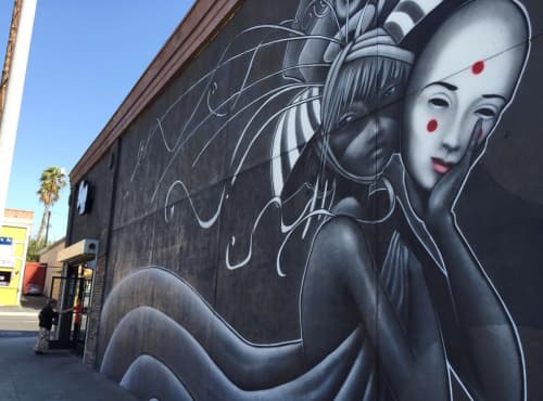 Mural | Murals by Hans Haveron | The Bun Shop in Los Angeles